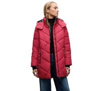 Street One Frauen Steppjacke in Midi-Länge in Rot, Gr: 38