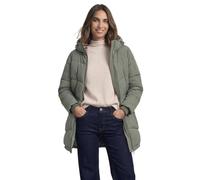 Street One Damen 2005880 Gefütterter Parka mit Leo-Fake-Fur (1er Pack)