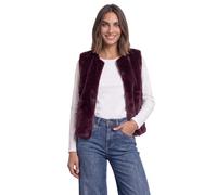 Street One Damen 2200673 Fake-Fur Weste mit Zipper und Taschen (1er Pack)