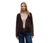 Street One Damen 2515403 Kuscheliger V-Neck Cardigan, deep Roast Brown, 40