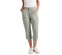 Street One Damen 3/4 Satin Hose mit Taschen A378876