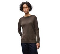 Pullover mit Rollkante Beige 40