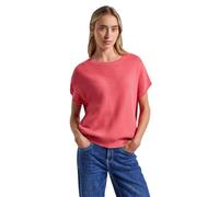 Street One Damen 3015629 Ärmelloser Cozy Sweater, Almond Coral, 40