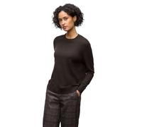 Street One Damen 3016954 Kuscheliger Pullover, Darkest Brown, 44