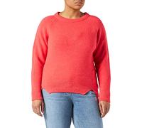 Street One Damen 301770 Pullover, Coral neon pink, 44
