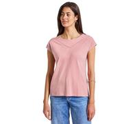 Street One Damen 3226375 Shirt mit Dekotape, Blush Peach, 34