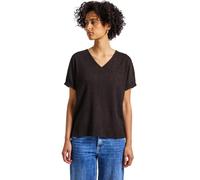 Street One Damen 3227651 Strukturmix Shirt, deep Roast Brown, 38
