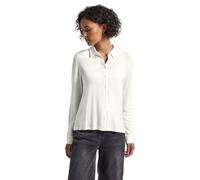 Street One Damen 3227981 Jersey-Shirt im Blusen-Look, Off White, 46