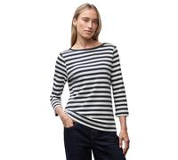 Street One Gestreiftes U-Boot Shirt Deepwater Blue 36