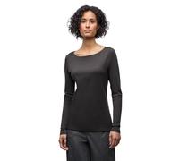 Street One Damen 3228737 Basic Langarmshirt, Darkest Brown, 36
