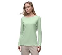 Street One Damen 3228737 Basic Langarmshirt, Pale Mint Green, 44