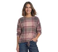 Street One Damen 3231719 Langarm Shirt mit Rundhals und Karomuster (1er Pack)
