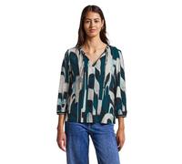 Ikat Tunika mit Tape-Details Blau 40