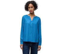 Street One Damen 3412056 Split Neck Tunika, Polaris Blue, 46