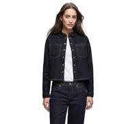 Street One Damen 3412112 Rinsed Jeansbluse, Rinse Blue Washed, 36