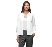 Street One Damen 3412427 Hemdbluse in Unifarbe, Weiß, 40