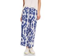 Street One Damen 7/8 Culotte Leinenhose deep Water Blue,40W/26L