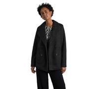 STREET ONE Damen A101060 Strukturjacke, Black, 46