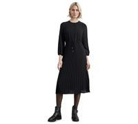 Party Plissee Dress Midi solid