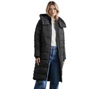 Street One Damen A201975 Long Padded JKT, Black, 38, Black, 38