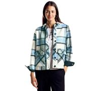 Kurzjacke STREET ONE Gr. 38, weiß (lucid white) Damen Jacken (65060921-38) lucid white