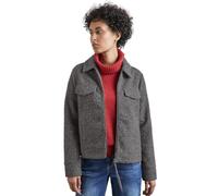 Street One Damen A212380 Short Curly JKT, Echo Grey Mel, 38, Echo Grey Mel., 38