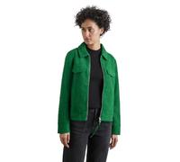 Street One Damen A212380 Short Curly JKT, Vibrant Green, 34, Vibrant Green, 34