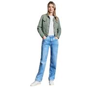 STREET ONE Damen A212417 Jeansjacke, Olive Washed, 36