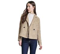Jackenblazer STREET ONE, Damen, Gr. 38, honey sand, Bouclu00e9, Obermaterial: 90% Polyester, 10% Baumwolle, meliert, casual, Langarm, Blazer, mit Bouclé-Struktur (88905836-38) honey sand