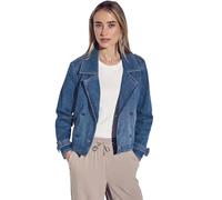 STREET ONE Damen A212502 Kurze Jeansjacke, Medium Blue, 38 EU