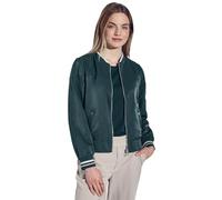 STREET ONE Damen A212605 Satin Blouson, Hunter Green, 42