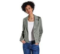 STREET ONE Damen A212610 Velours Jacke, Dusty Milky Green, 46