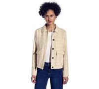 STREET ONE Damen A212611 Kurze Bouclé Jacke, Cotton beige, 40
