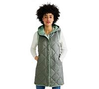 STREET ONE Damen A220170 Longweste, Dark Desert Mint, 46