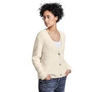 STREET ONE Damen A253929 Kuscheliger Cardigan, Soft Beige, 40 EU