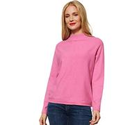 STREET ONE Damen A302109 Strickpullover, pink Crush Melange, 36