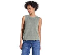 Street One Damen A303166 Schimmerndes Stricktop, Garden Green, 44