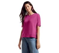 T-Shirt STREET ONE Gr. 36, royal fuchsia Damen Shirts (60573962-36) royal fuchsia
