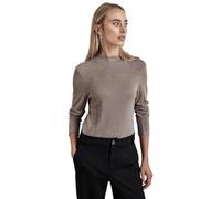 Street One Damen A322230 Turtleneck Shirt, Light Mocha Beige,46