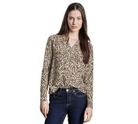 STREET ONE Damen A322626 Bedrucktes Shirt, Honey Sand, 38 EU