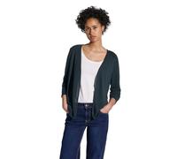 STREET ONE Damen A322908 Strick-Look Jacke, Hunter Green, 42 EU