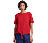 Street One Damen A323331 Weiches Strukturshirt, Glory Red, 42