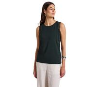 Street One Frauen Top mit Häkeldetails in Grün, Gr: 40