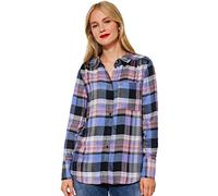 Street One Damen A343508 Hemdbluse, Dazzling Blue, 38