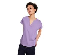 Street One Frauen Viskose Blusenshirt in Lila, Gr: 36