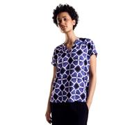 STREET ONE Damen A344806 Sommer Bluse, Violet Blue, 38