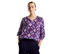 STREET ONE Damen A344811 Leichte Sommer Bluse, Bellflower Lilac, 36
