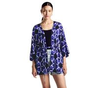 STREET ONE Damen A344817 Blusentop mit Print, Violet Blue, M