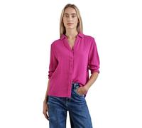 STREET ONE Damen A344955 Musselin-Bluse, royal Fuchsia, 38