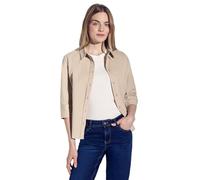 STREET ONE Damen A345533 Cordbluse, Cotton beige, 36